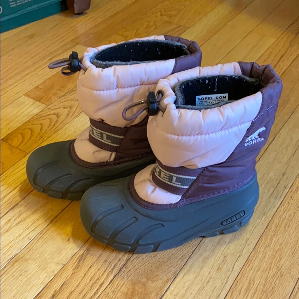 Sorel Flurry girls snow boots - Size 12
